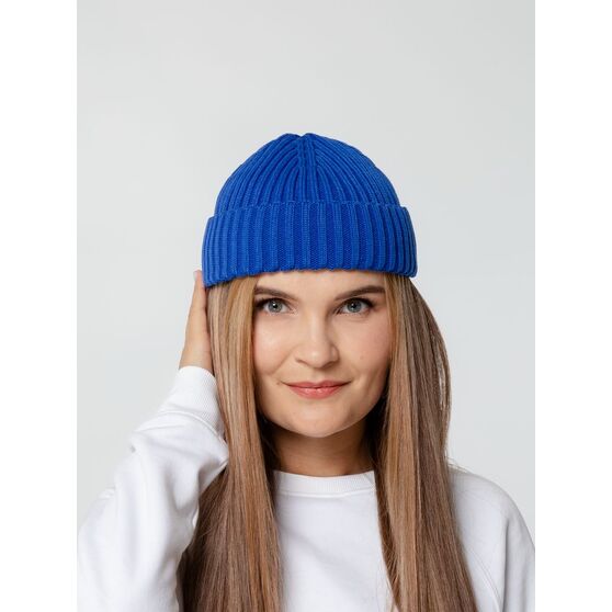 Шапка Hipsta, синяя (василек)-4