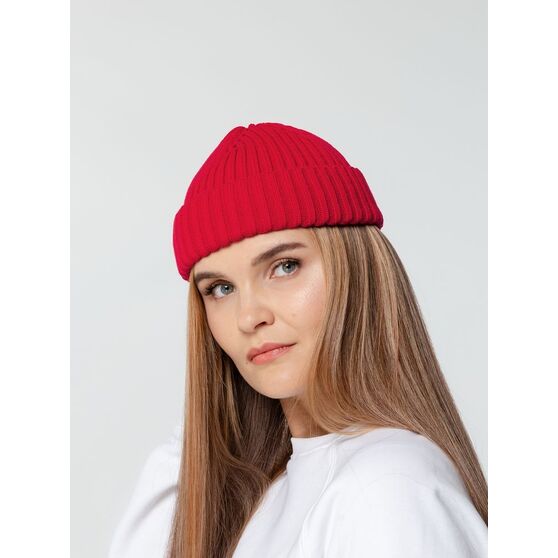 Шапка Hipsta, ярко-красная-4