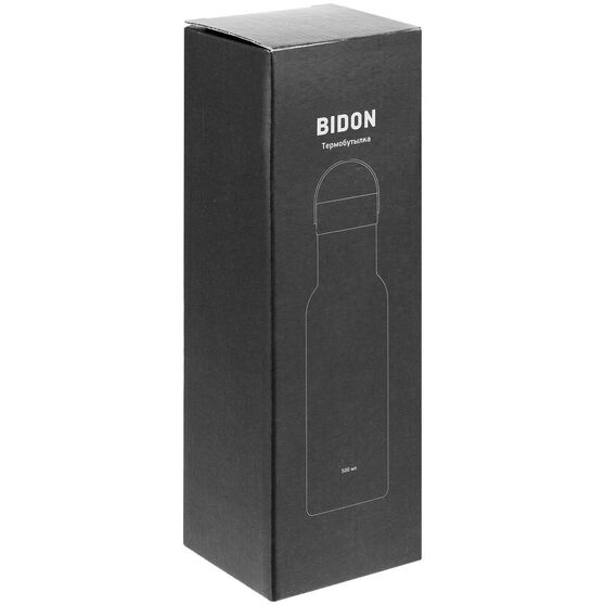 Термобутылка Bidon, серая-13