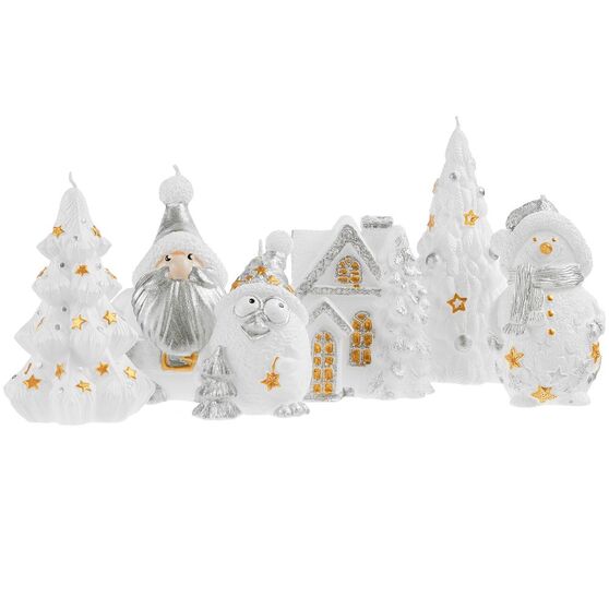 Свеча Christmas Twinkle, снеговик-5