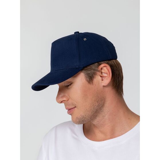 Бейсболка Standard, темно-синяя-4