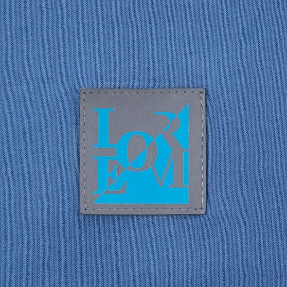 Лейбл светоотражающий Tao, L, серый-11