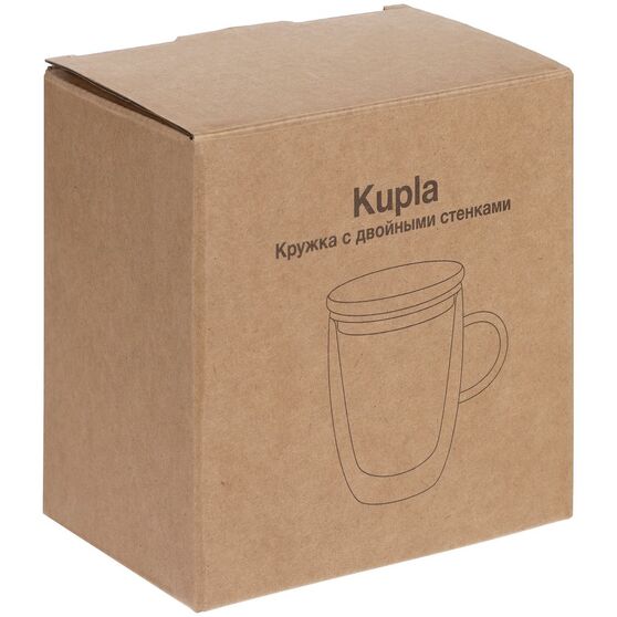 Кружка с двойными стенками Kupla с бамбуковой крышкой-8