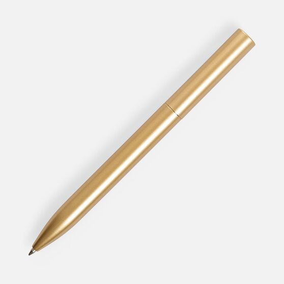 Ручка шариковая Superbia, золотистая-1