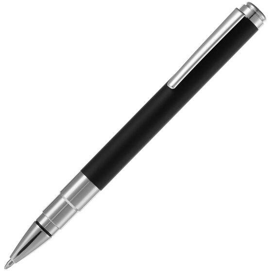 Ручка шариковая Kugel Chrome, черная-3
