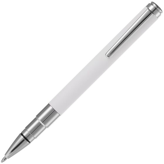 Ручка шариковая Kugel Chrome, белая-5