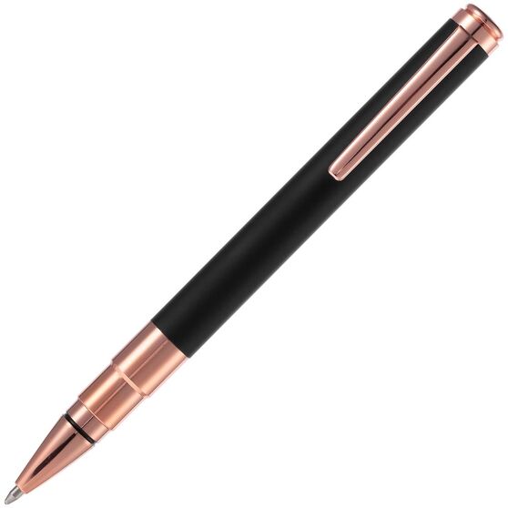 Ручка шариковая Kugel Rosegold, черная-5