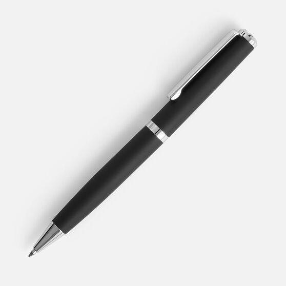 Ручка шариковая Inkish Chrome в футляре, черная-1