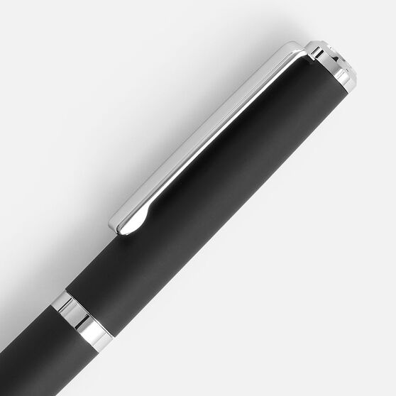 Ручка шариковая Inkish Chrome в футляре, черная-3
