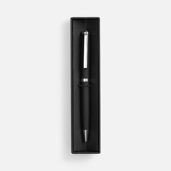 Ручка шариковая Inkish Chrome в футляре, черная-5