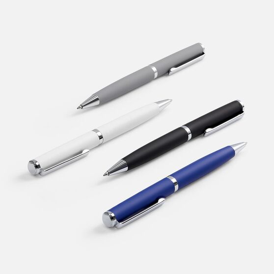 Ручка шариковая Inkish Chrome в футляре, черная-8