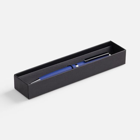 Ручка шариковая Inkish Chrome в футляре, синяя-5