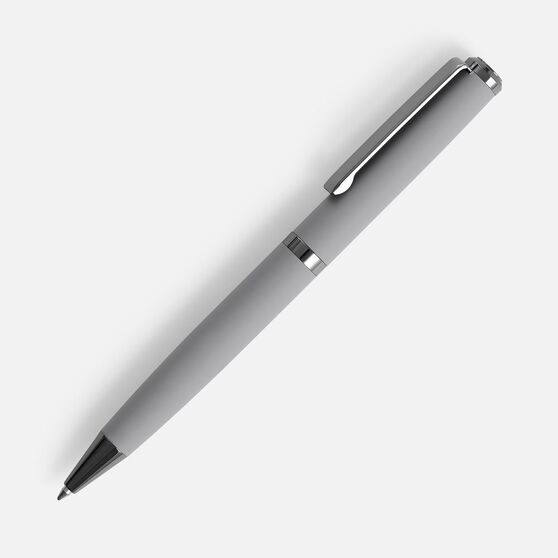 Ручка шариковая Inkish Gunmetal в футляре, серая-1