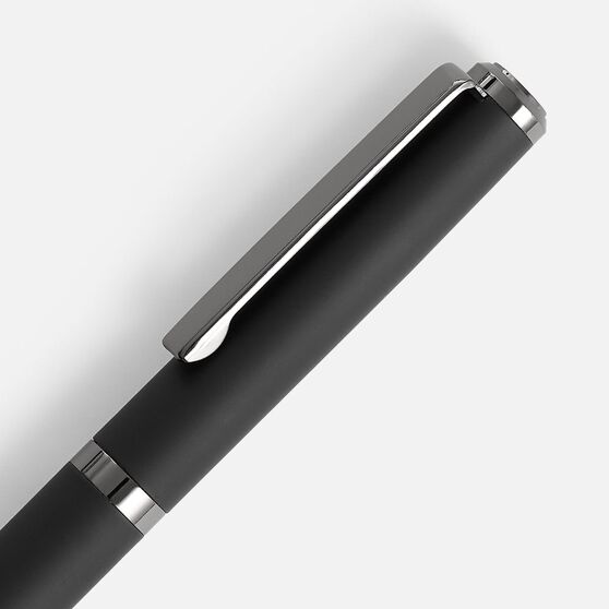 Ручка шариковая Inkish Gunmetal в футляре, черная-3