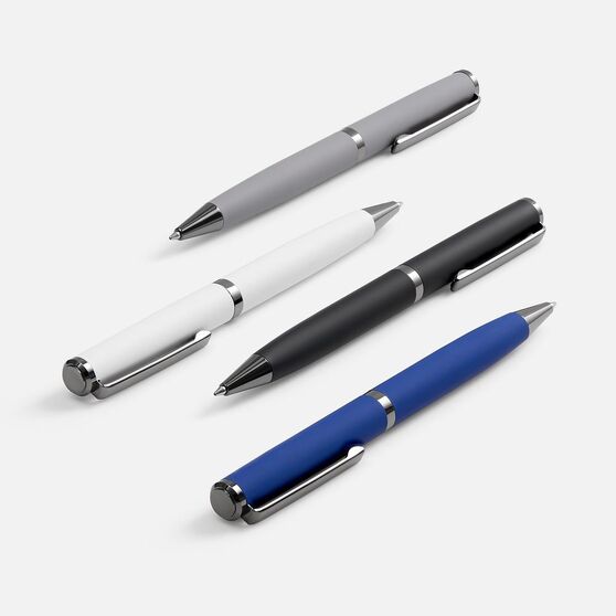 Ручка шариковая Inkish Gunmetal в футляре, черная-7