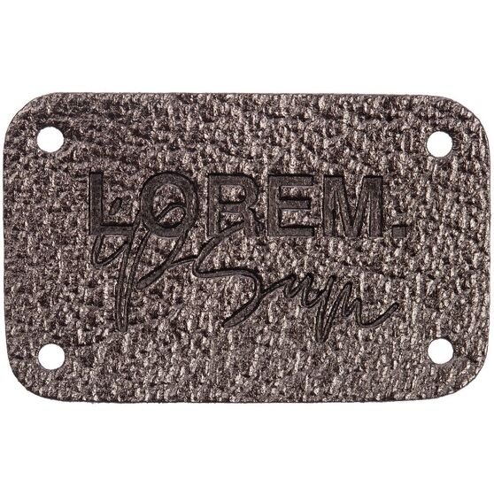 Лейбл Corolla Metal, S, бронзовый-4