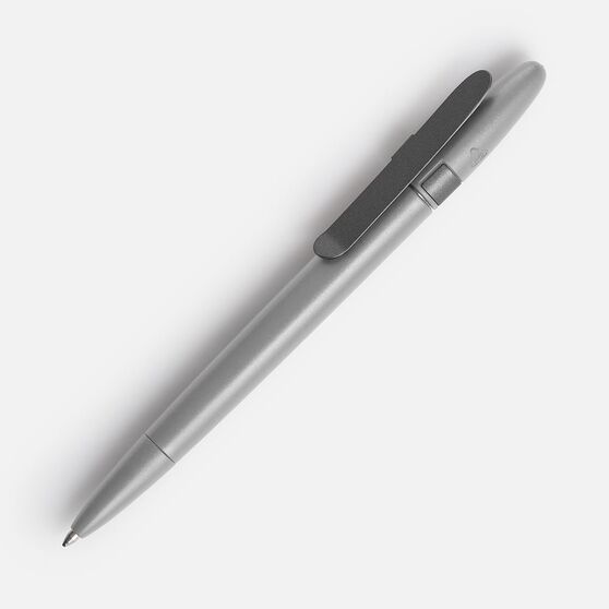 Ручка шариковая Prodir DS5 TSM Metal Clip, серая-1