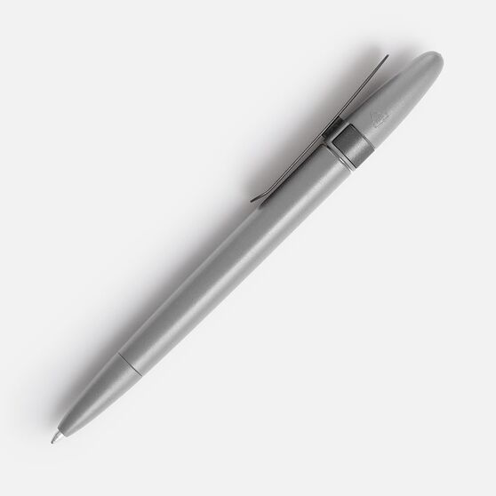 Ручка шариковая Prodir DS5 TSM Metal Clip, серая-2