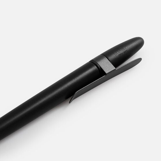 Ручка шариковая Prodir DS5 TSM Metal Clip, черная-5
