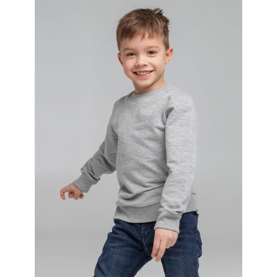 Свитшот детский Toima Kids 2.0, серый меланж-5
