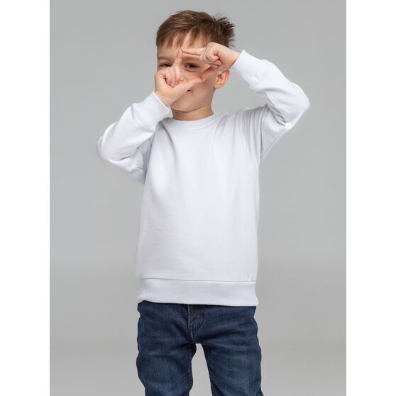 Свитшот детский Toima Kids 2.0, белый-5