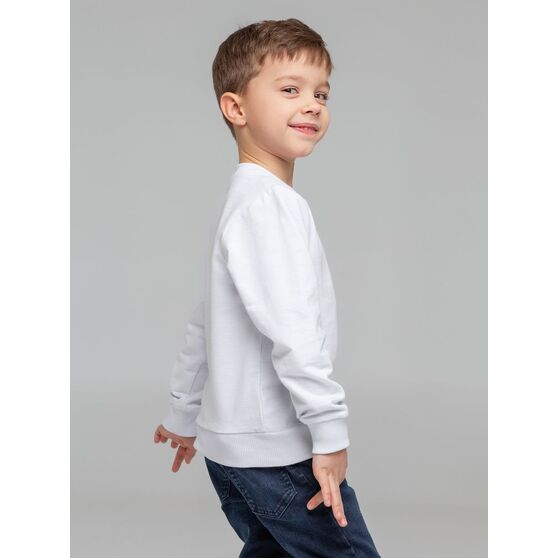 Свитшот детский Toima Kids 2.0, белый-6