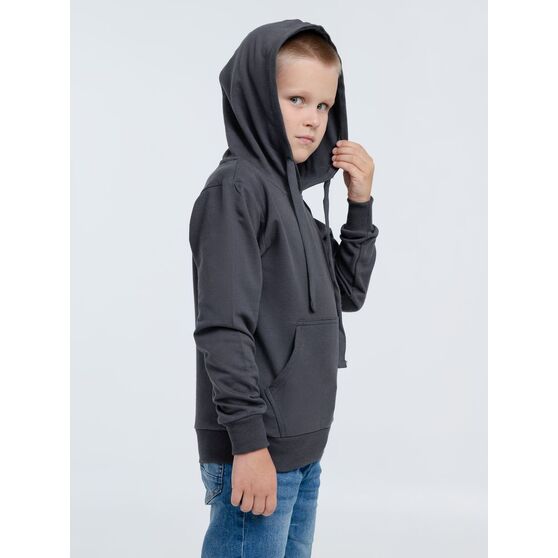 Худи детское Kirenga Kids 2.0, темно-серое (графит)-5