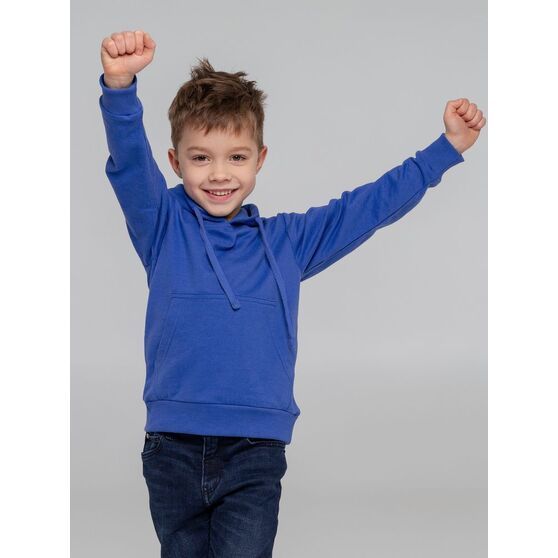 Худи детское Kirenga Kids 2.0, ярко-синее-5