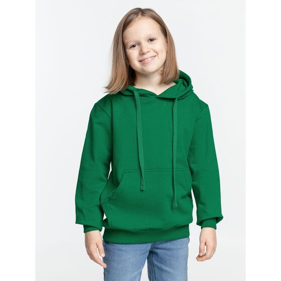 Худи детское Kirenga Kids 2.0, зеленое-3