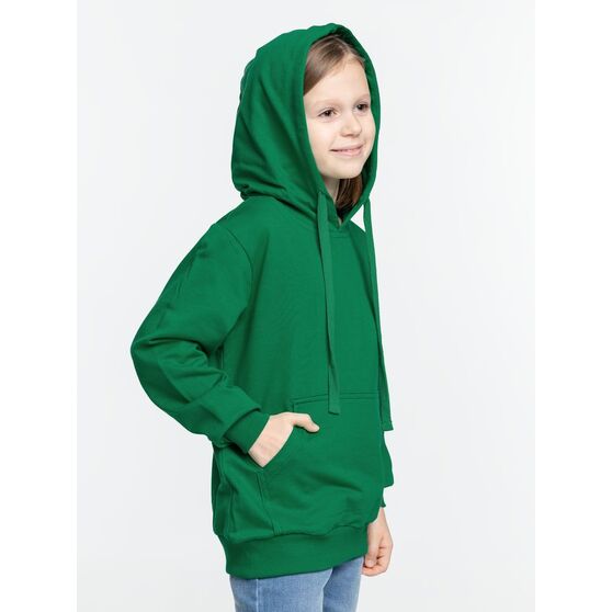Худи детское Kirenga Kids 2.0, зеленое-4