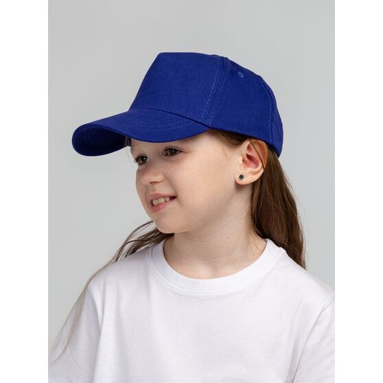 Бейсболка детская Standard Kids, синяя-4