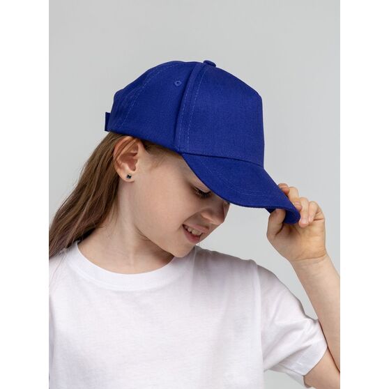 Бейсболка детская Standard Kids, синяя-5