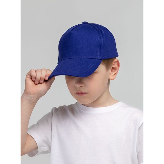 Бейсболка детская Standard Kids, синяя-7
