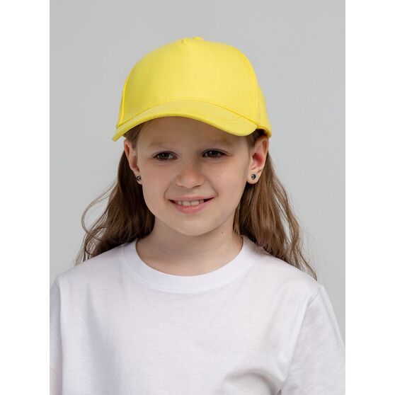 Бейсболка детская Standard Kids, желтая-4