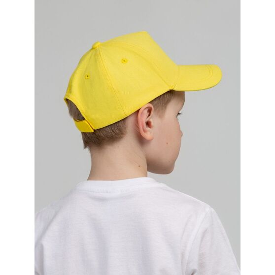 Бейсболка детская Standard Kids, желтая-8