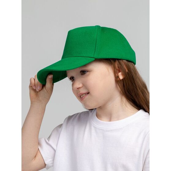 Бейсболка детская Standard Kids, зеленая-4
