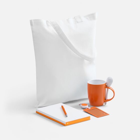 Набор Welcome Pack, оранжевый с белым-1