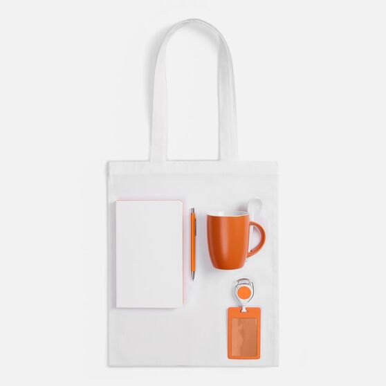 Набор Welcome Pack, оранжевый с белым-2