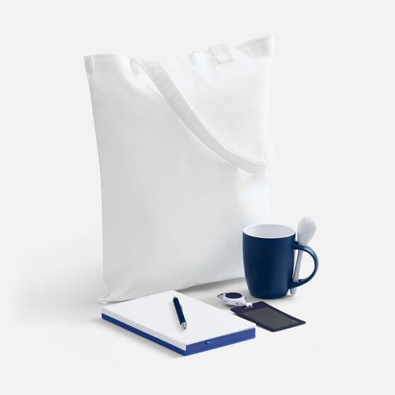 Набор Welcome Pack, синий с белым-1