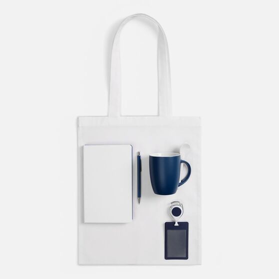 Набор Welcome Pack, синий с белым-2