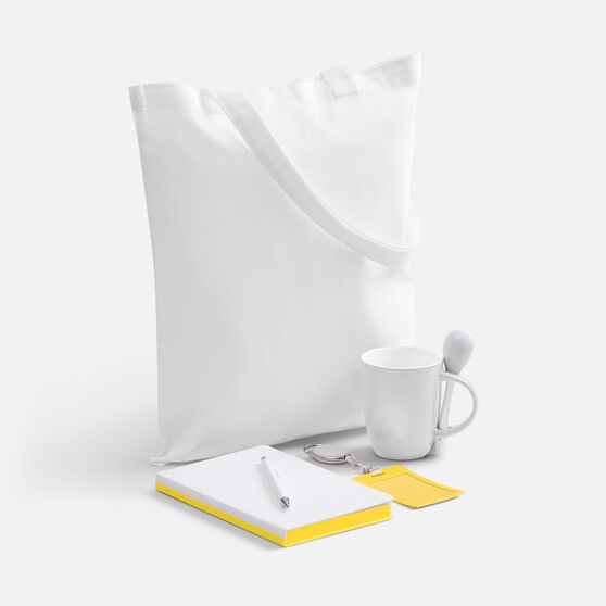 Набор Welcome Pack, желтый с белым-1