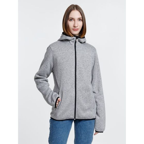 Куртка с капюшоном унисекс Gotland, серая-13