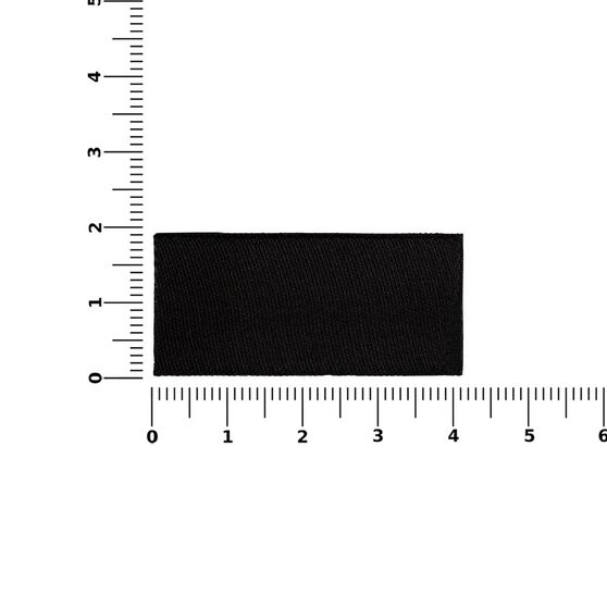 Лейбл тканевый Epsilon, XXS, черный-3