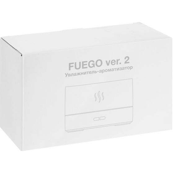 Увлажнитель-ароматизатор с имитацией пламени Fuego ver.2, белый-12