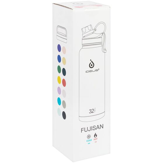 Термобутылка Fujisan XL 2.0, белая (молочная)-15