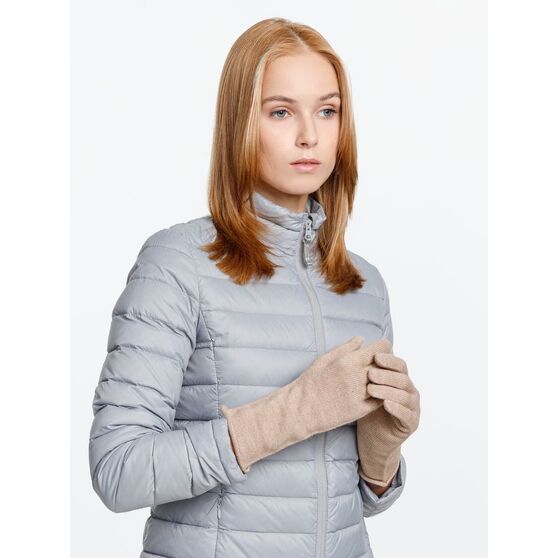 Перчатки Alpine, удлиненные, бежевые-5