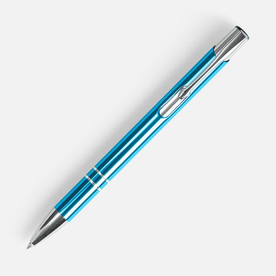 Ручка шариковая Keskus, бирюзовая-2
