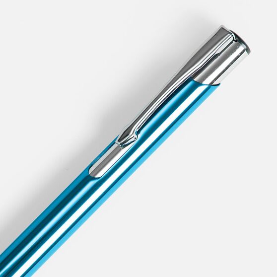 Ручка шариковая Keskus, бирюзовая-3