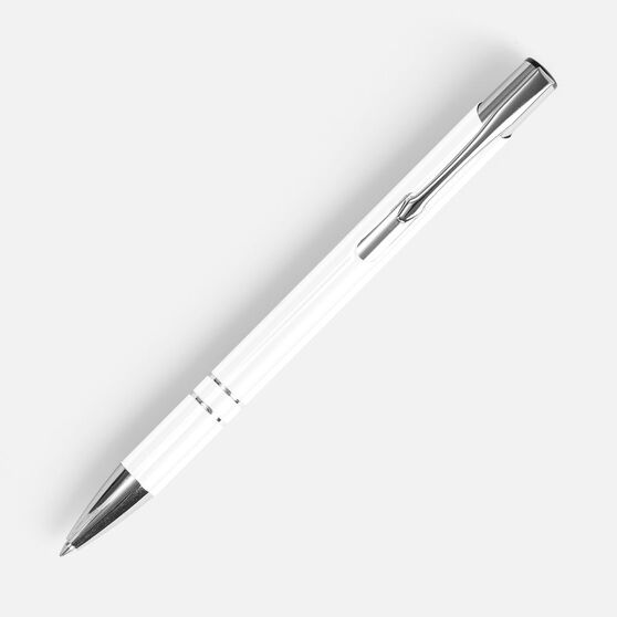 Ручка шариковая Keskus, белая-2