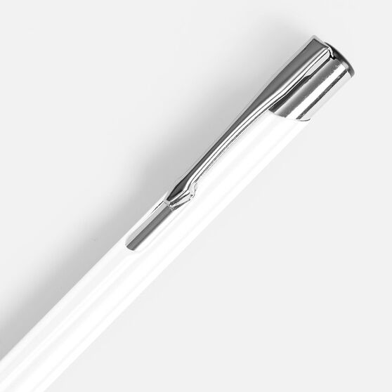 Ручка шариковая Keskus, белая-3